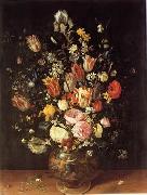 unknow artist Floral, beautiful classical still life of flowers.043 painting